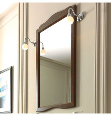 Зеркало в деревянной раме Kerasan Retro 63х116 см орех 731340