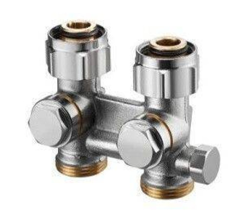 Узел нижнего подключения Oventrop Multiflex F прямой 3/4 НГ x 3/4 HP 1015943