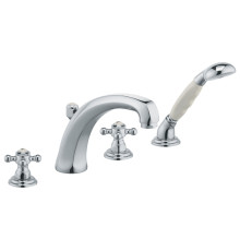 Смеситель на борт ванны Kludi 1926 на 4 отверстия комплект 515240520