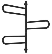 Полотенцесушитель электрический Сунержа Парео 4.0 535x773 мм левый матовый черный 31-0823-0773