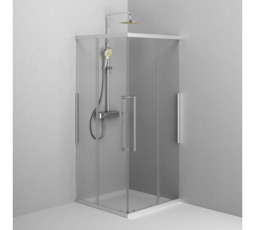 Душевое ограждение AM.PM Func 90x90 см без поддона W84G-403-9090-MT