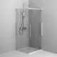 Душевое ограждение AM.PM Func 90x90 см без поддона W84G-403-9090-MT