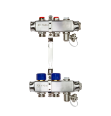 Комплект коллекторов Ридан SSM-2R set 2 контура с кронштейнами 088U0972R