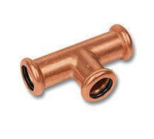 Тройник SANHA SANHA-Press 28x18x28 мм пресс медь 16130281828