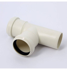 Тройник канализационный Sinikon Comfort 50x50 мм 87° 508017.K