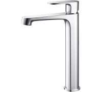 Смеситель для раковины высокий Aquanet Oberon 240 мм хром AQ1204CR