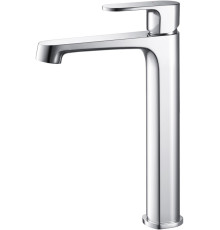 Смеситель для раковины высокий Aquanet Oberon 240 мм хром AQ1204CR