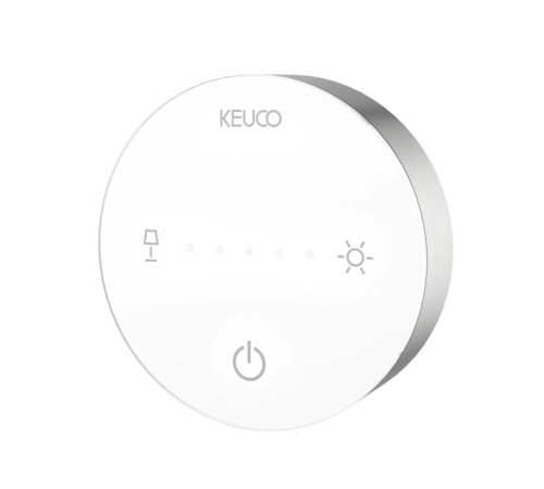 Зеркало косметическое Keuco iLook_move с подсветкой скрытый монтаж 200x200 мм хром 17613019002