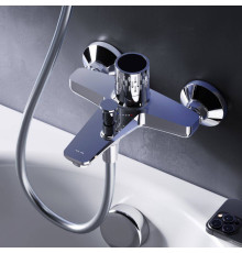 Смеситель для ванны и душа AM.PM Gem с индикацией температуры F90A10400