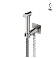 Гигиенический душ Newform X-STEEL 316 лейка с держателем без смесителя INOX 69644X.50.050