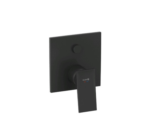 Смеситель для душа Kludi DECUS встраиваемый на 2 потребителя черный матовый 547593975