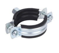 Хомут для труб Walraven 2S M8/10 104-112 мм оцинкованный с вкладышем EPDM 33435112