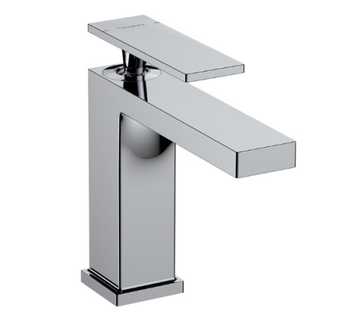 Смеситель для раковины hansgrohe Tecturis E 117 мм со сливным гарнитуром 73010000