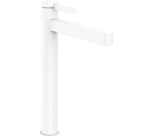 Смеситель для раковины Hansgrohe Finoris 260 однорычажный для раковины-чаши матовый белый 76070700