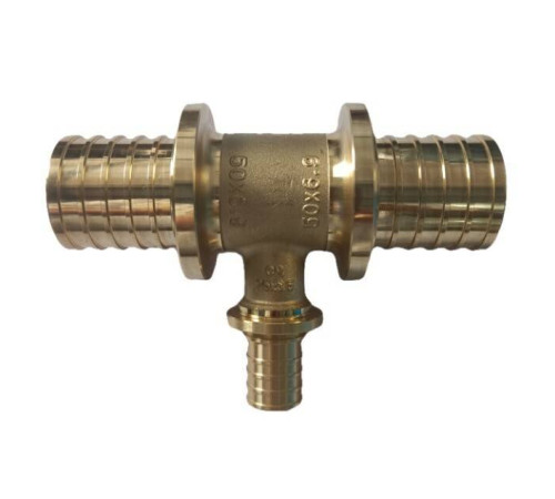 Тройник переходной REHAU RAUTITAN MX 50-25-50 латунь 11092831001