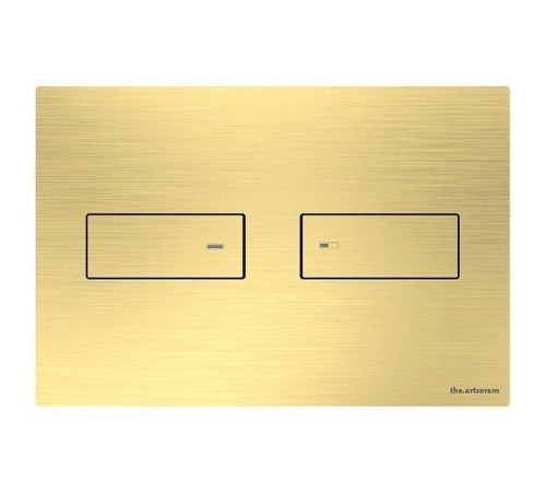Клавиша смыва Artceram Inox 710 245х165 мм золото 710000BG