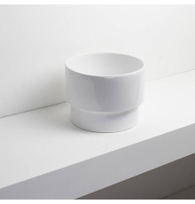 Раковина полувстраиваемая SIMAS Po-mo 33х42 см без отверстия белая PO03bi