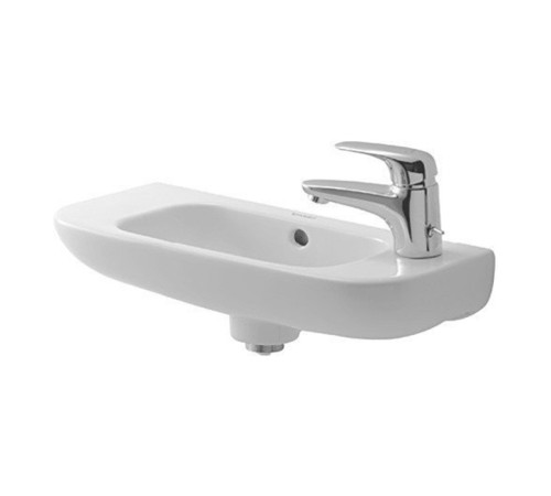 Раковина подвесная Duravit D-Code 50х22 см 1 отверстие справа 07065000082