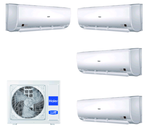 Мульти-сплит система Haier 4U75S2SR5FA / AS12BS4HRA-4 инверторная R32 4U75S2SR5FA/AS12BS4HRA-4