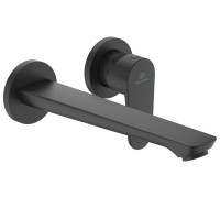 Смеситель для раковины настенный Ideal Standard Cerafine O 224 мм черный матовый BD133XG