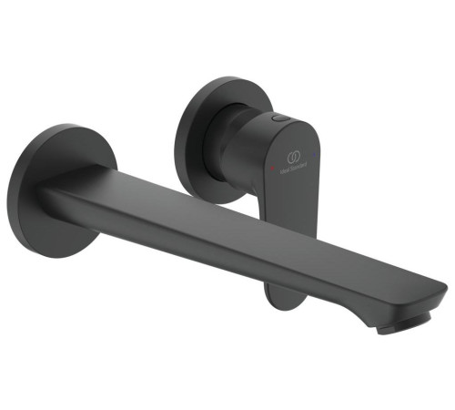Смеситель для раковины настенный Ideal Standard Cerafine O 224 мм черный матовый BD133XG