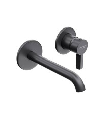 Смеситель для раковины встраиваемый Kerama Marazzi Linea излив 17 см черный матовый 71028EKM.01.093