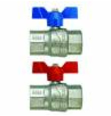 Кран шаровой F.I.V. Evolution 3/4 ВВ красная бабочка 80001035