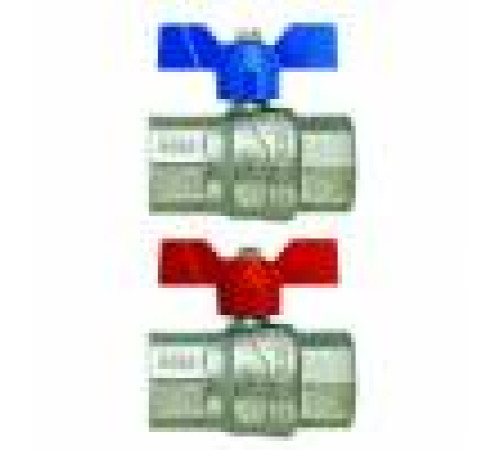 Кран шаровой F.I.V. Evolution 3/4 ВВ красная бабочка 80001035