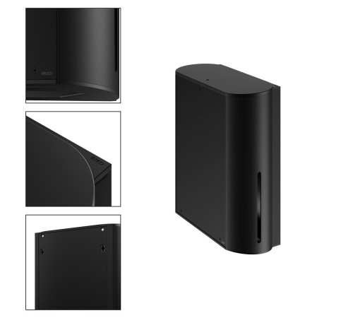 Дозатор бумажных салфеток Keuco Plan черный матовый 14985 370000