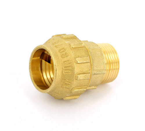 Муфта компрессионная Tiemme 3460CR 25х3/4 наружная резьба 3400002