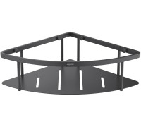 Полка угловая Aquanet AQ4926MB матовый черный AQ4926MB