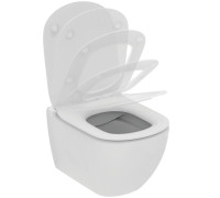 Унитаз подвесной Ideal Standard Tesi RimLS с сиденьем SoftClose T536001