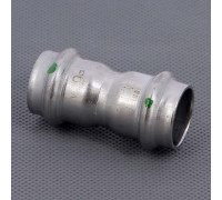 Муфта пресс Viega Sanpress Inox 22 мм нержавеющая сталь 436179