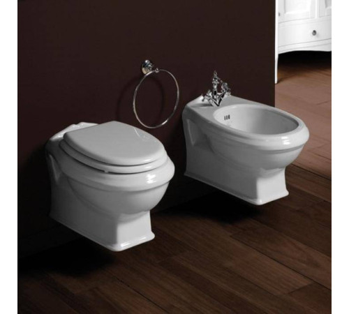 Унитаз подвесной SIMAS Arcade Rimless 37х51 см белый AR841bi