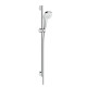 Душевой гарнитур Hansgrohe Croma Select E Vario 90 см белый/хром 26592400