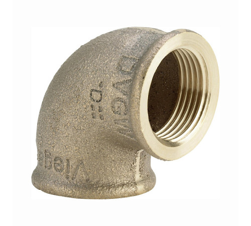 Угольник 90° Viega бронза 1 x 3/4 ВВ 320683