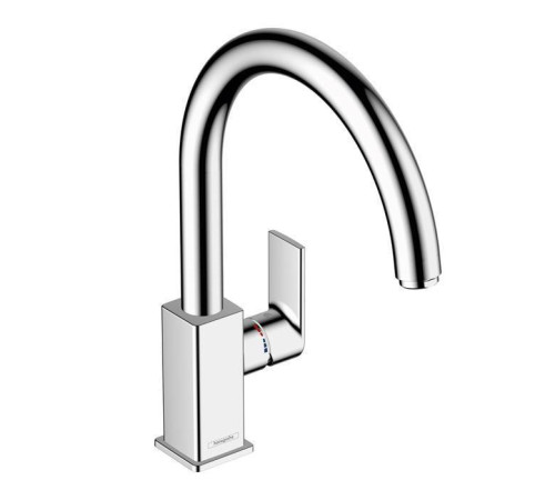 Смеситель для раковины Hansgrohe Vernis Shape M35 однорычажный излив 260 мм хром 71871000