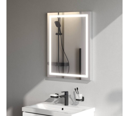 Зеркало с LED-подсветкой AM.PM Gem 55 см M91AMOX0551WG
