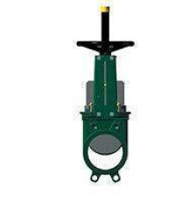 Задвижка шиберная Tecofi VG3400-00 штурвал выдвижной шток PN10 DN350 нитрил VG340000NI0350