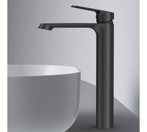 Смеситель для раковины высокий AM.PM Func черный матовый F8F92022