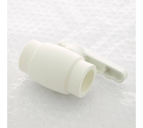 Кран шаровой PPR Pro Aqua Standart 32 мм белый с ручкой PA44012