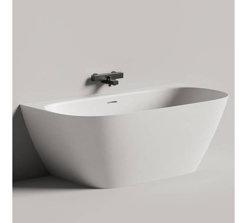 Ванна пристенная Salini Sofia Wall 160 160х80х59 см S-Stone белый матовый 102527M