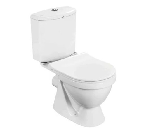 Унитаз-компакт Santek Алькор Rimless безободковый сиденье Soft Close 1.WH50.1.835