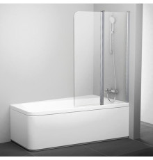 Шторка на ванну двухэлементная RAVAK 10° 10CVS2-100 R 7QRA0C03Z1