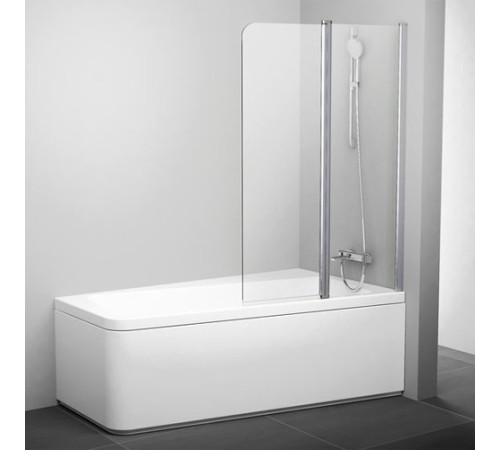 Шторка на ванну двухэлементная RAVAK 10° 10CVS2-100 R 7QRA0C03Z1