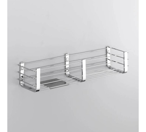 Полка двойная Colombo Design Complimenti 44x11 см хром B9633.CR