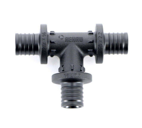 Тройник надвижной REHAU RAUTITAN PX 16 мм PPSU 1160031