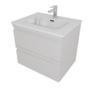 Комплект мебели для ванной AQUATON ВЕГА 60 с раковиной AQ0460-00 серый туман AQ77060-LG