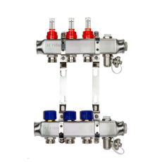 Комплект коллекторов Ридан SSM-3RF set с расходомерами и кронштейнами 3 контура 088U0953R