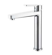 Смеситель для раковины Aquanet ЛУГАНО высокий 217 мм без донного клапана AQ1704CR